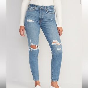 Old navy High-Waisted OG Straight Ankle Jeans nwt